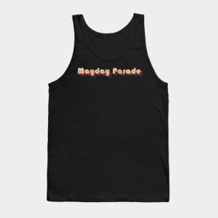 retro vintage Mayday Parade Tank Top